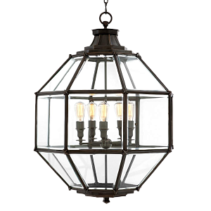 Люстра Lantern Owen Bronze L