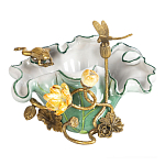 Чаша фигурная с обитателями леса и цветами Eden Garden варинант исполнения - 1 | Loft Concept в Барнауле