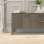 ТВ-тумба с 2-мя ящиками и дверцами Harper Line варинант исполнения - 3 | Loft Concept в Барнауле