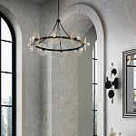 Бра светодиодное из черно-белых дисков Contrast Sample варинант исполнения - 6 | Loft Concept в Барнауле