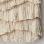 Светло-Бежевое Панно из нитей White Landscape Wall Hanging варинант исполнения - 1 | Loft Concept в Барнауле