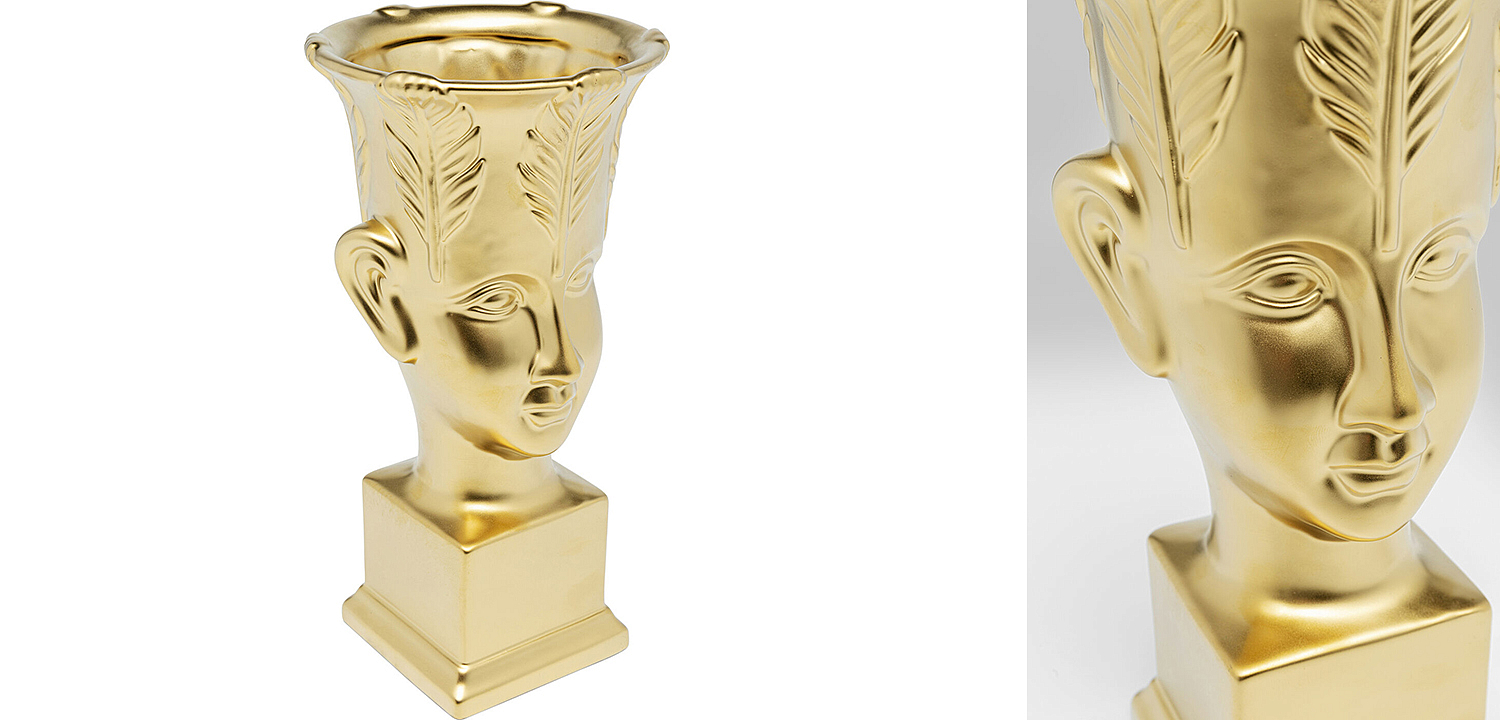 Ваза Golden Face Vase 31 Ваза Golden Face Vase 31 - Loft-Concept в Барнауле