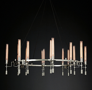 Люстра Restoration Hardware Fontanelle Chandelier nickel