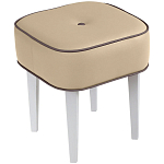 Квадратный мягкий пуф на белых ножках Winton Pouf Square варинант исполнения - 19 | Loft Concept в Барнауле