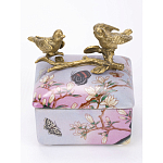 Фарфоровая шкатулка Bird talks варинант исполнения - 2 | Loft Concept в Барнауле