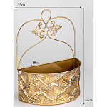 Железное кашпо Idyll варинант исполнения - 8 | Loft Concept в Барнауле