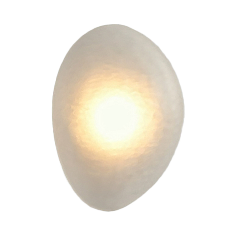 Бра LINDIS FROST LONG WALL 1 лампа Молочное стекло  Белый Черный в Барнауле | Loft Concept 