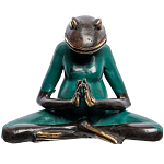 Статуэтка из бронзы в виде лягушки Animals Bronze варинант исполнения - 3 | Loft Concept в Барнауле