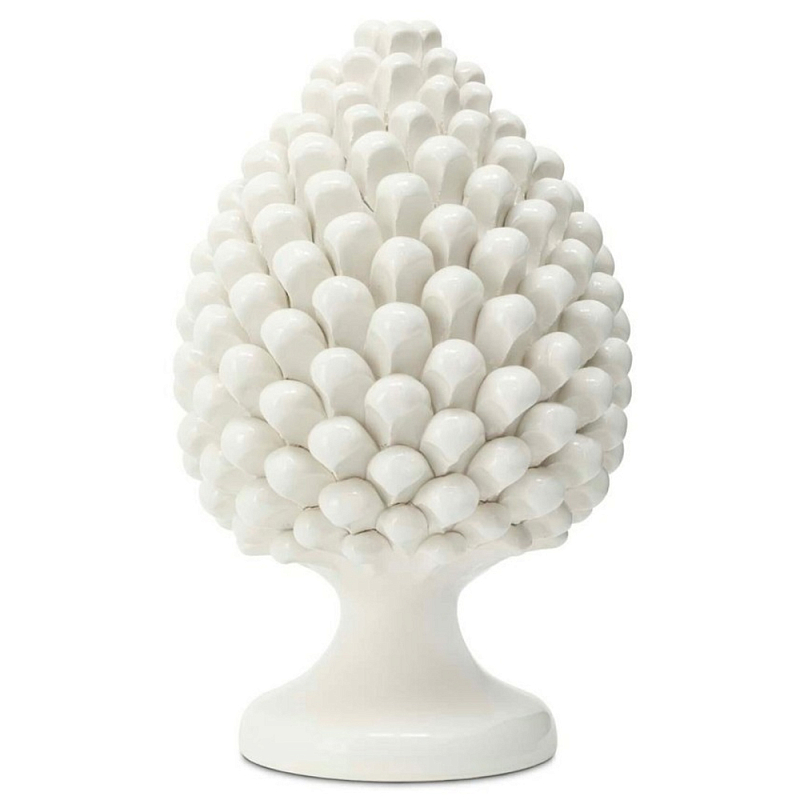 Статуэтка Pine Cone H30 Белый Зеленый Синий Статуэтка Pine Cone H30 Белый Зеленый Синий в Барнауле | Loft Concept