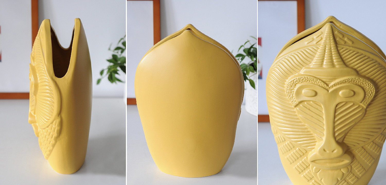 Ваза Color Monkey Vase yellow Ваза Color Monkey Vase yellow - Loft-Concept в Барнауле
