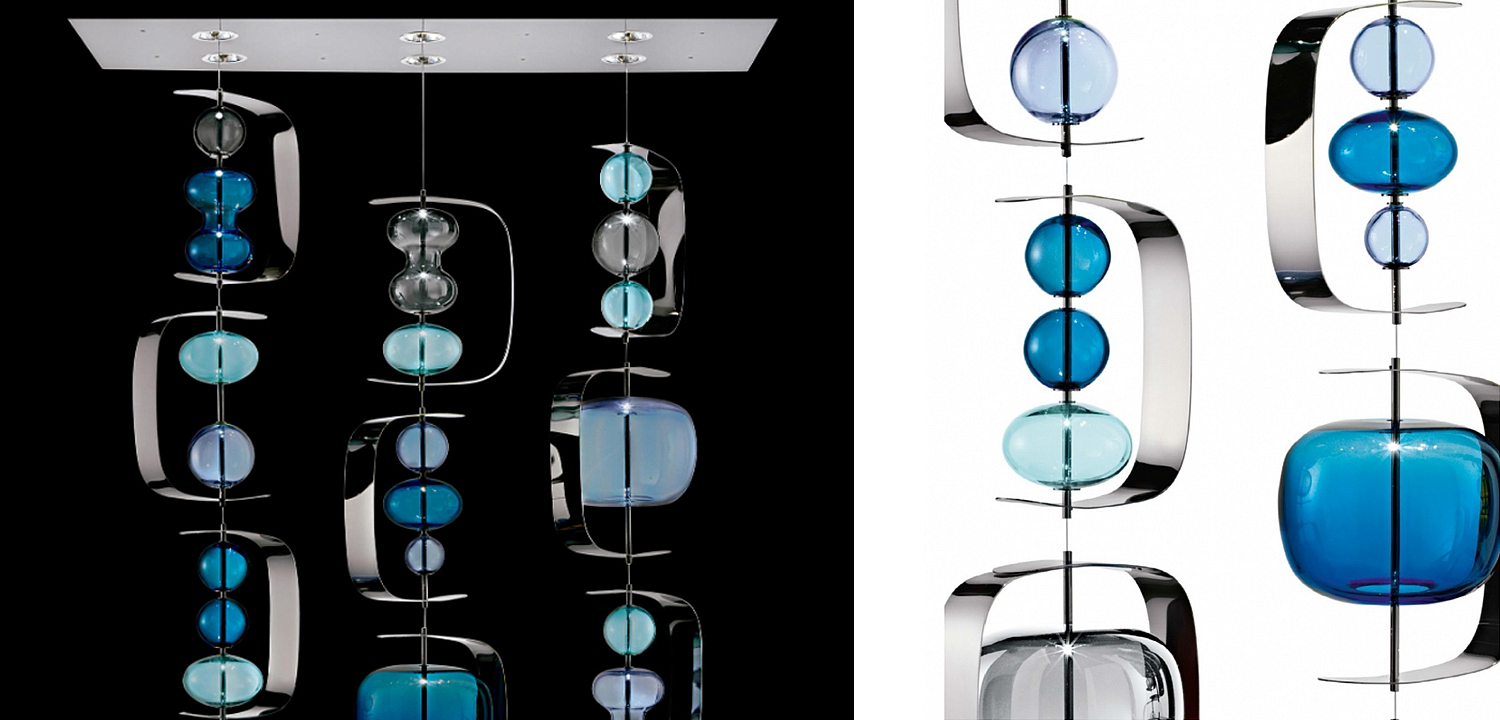 Светильник Barovier & Toso Manhattan Blue Светильник Barovier & Toso Manhattan Blue - Loft-Concept в Барнауле