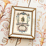 Постер в зеркальной раме Арабески New Collection of Arabesques Poster варинант исполнения - 7 | Loft Concept в Барнауле