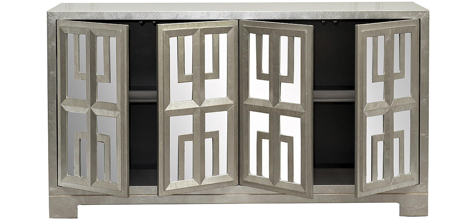 Комод в стиле Арт-деко с зеркальным фасадом Torben Chest of drawers mirror facade Комод в стиле Арт-деко с зеркальным фасадом Torben Chest of drawers mirror facade - Loft-Concept в Барнауле