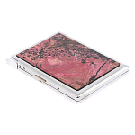 Портсигар с газовой зажигалкой из натурального камня Родонит Stone Cigarettes Cases варинант исполнения - 3 | Loft Concept в Барнауле