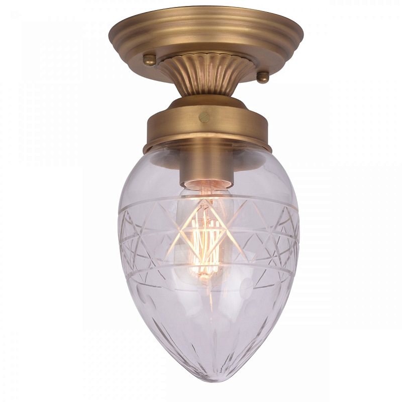 Потолочный светильник Ornament Egg Lamp 16 Золотой Потолочный светильник Ornament Egg Lamp 16 Золотой в Барнауле | Loft Concept