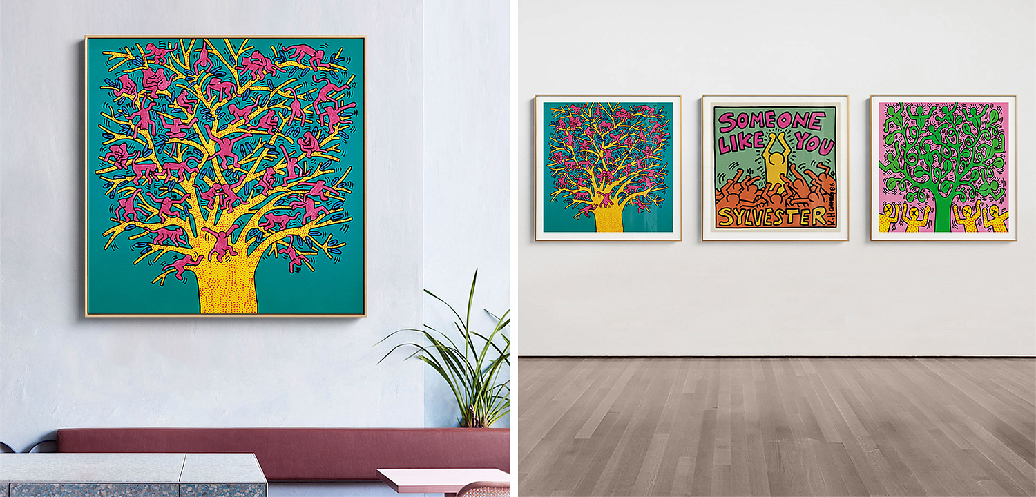 Постер Keith Haring 1 Постер Keith Haring 1 - Loft-Concept в Барнауле