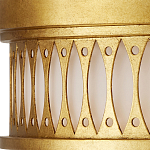 Потолочный светильник с фактурным золотым каркасом Exceptional Classic Design варинант исполнения - 2 | Loft Concept в Барнауле