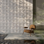 Гипсовая 3D панель с принтографией PM-23 варинант исполнения - 1 | Loft Concept в Барнауле