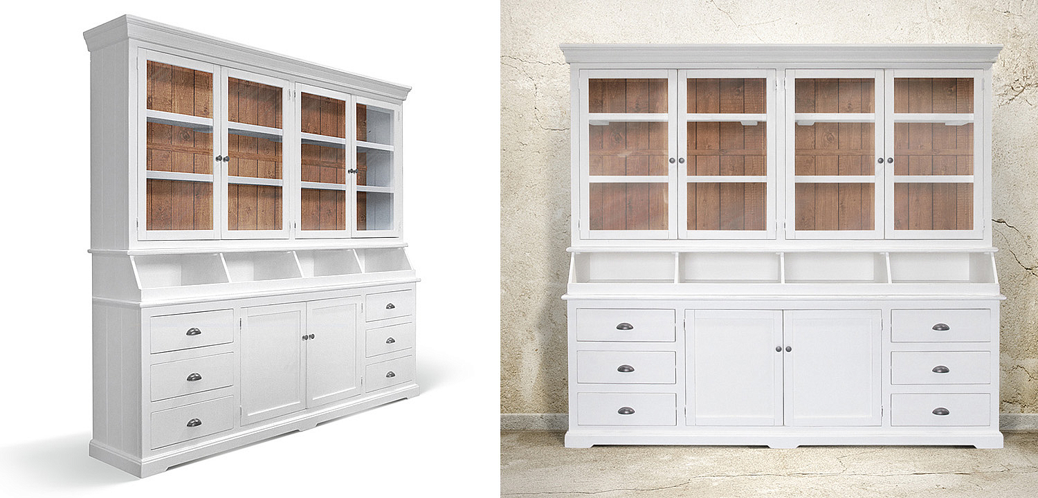 Шкаф Ruggerio Provence HARMONIE Glass Door big Шкаф Ruggerio Provence HARMONIE Glass Door big - Loft-Concept в Барнауле