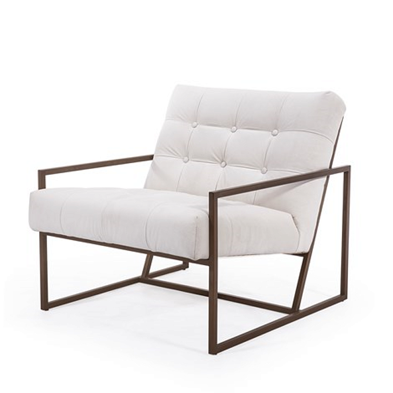 Кресло для гостиной Violet Armchair Белый Кресло для гостиной Violet Armchair Белый в Барнауле | Loft Concept