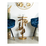 Столик приставной из металла с основанием в виде цветочной композиции Flower Arrangement Table варинант исполнения - 4 | Loft Concept в Барнауле