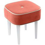 Квадратный мягкий пуф на белых ножках Winton Pouf Square варинант исполнения - 15 | Loft Concept в Барнауле