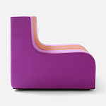 Дизайнерское кресло розовое Poltronova Sofo Rosancio Armchair варинант исполнения - 13 | Loft Concept в Барнауле