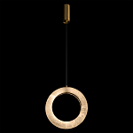 Подвесной светильник в форме кольца Cryptocrystalline Stone варинант исполнения - 2 | Loft Concept в Барнауле