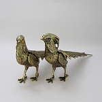 Статуэтка бронзовая пара Фазаны Bronze Birds варинант исполнения - 3 | Loft Concept в Барнауле