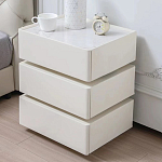 Умная прикроватная тумба с беспроводной зарядкой и подсветкой Smart Bedside Table варинант исполнения - 5 | Loft Concept в Барнауле