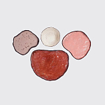 Сет из 4-х тарелок «QARTZITE» варинант исполнения - 1 | Loft Concept в Барнауле