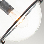 Подвесной светильник с прозрачным плафоном в форме шара в арочной подвеске Hinkley варинант исполнения - 7 | Loft Concept в Барнауле