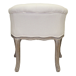 Кресло низкое в стиле прованс Бежевый Лен Louis French Armchair  варинант исполнения - 2 | Loft Concept в Барнауле