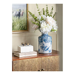 Ваза с мотивами цветущего сада с попугаями Vase Inspired by Nature варинант исполнения - 4 | Loft Concept в Барнауле