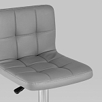 Барный стул с сиденьем серого цвета Honory варинант исполнения - 7 | Loft Concept в Барнауле