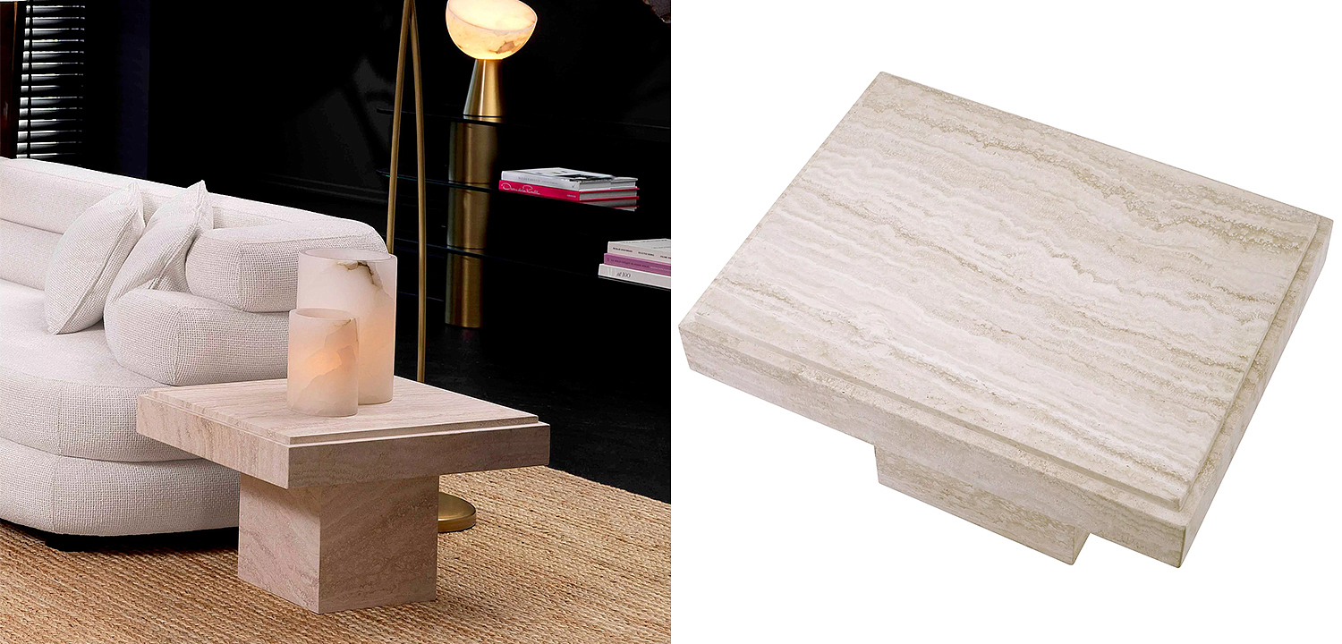 Приставной стол Eichholtz Side Table Sartoria Приставной стол Eichholtz Side Table Sartoria - Loft-Concept в Барнауле