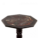 Кофейный стол из натуральных камней Змеевик и Яшма Natural Stone Tables варинант исполнения - 12 | Loft Concept в Барнауле