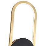 Бра с овальной рамой цвета латунь Midnight Orbit варинант исполнения - 4 | Loft Concept в Барнауле