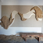 Декор настенный в Эко стиле Малибу wall panel Malibu Abstraction варинант исполнения - 1 | Loft Concept в Барнауле