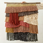 Текстильное Панно с бахромой варинант исполнения - 2 | Loft Concept в Барнауле