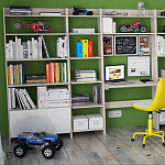 Стеллаж Tower варинант исполнения - 4 | Loft Concept в Барнауле