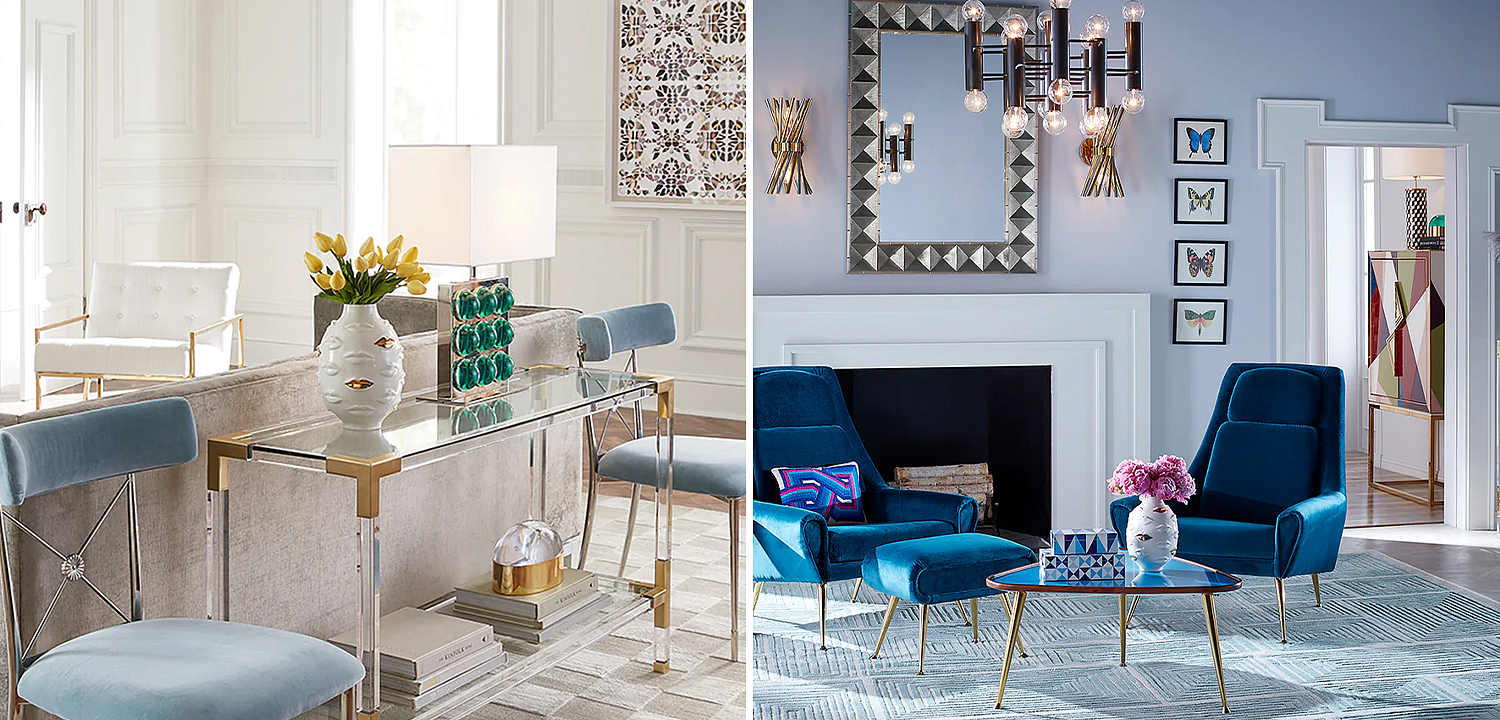 Ваза Jonathan Adler Gilded Gala Round Vase Ваза Jonathan Adler Gilded Gala Round Vase - Loft-Concept в Барнауле