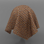 Мебельная ткань Шенилл терракотовый цвет 142 см T4-58 варинант исполнения - 10 | Loft Concept в Барнауле