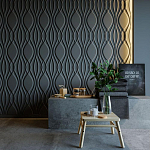 Гипсовая 3D Панель M-04 варинант исполнения - 1 | Loft Concept в Барнауле