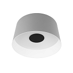 Потолочный светильник с цилиндрическим серым металлическим абажуром 25 Urban Dome варинант исполнения - 1 | Loft Concept в Барнауле