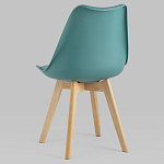 Стул с основой из пластика и мягким сиденьем Arvika Azure варинант исполнения - 5 | Loft Concept в Барнауле