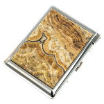 Портсигар с газовой зажигалкой из натурального камня Оникс Stone Cigarettes Cases варинант исполнения - 6 | Loft Concept в Барнауле