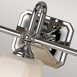 Бра для ванных комнат с квадратными матовыми плафонами на основании цвета хром Feiss варинант исполнения - 7 | Loft Concept в Барнауле