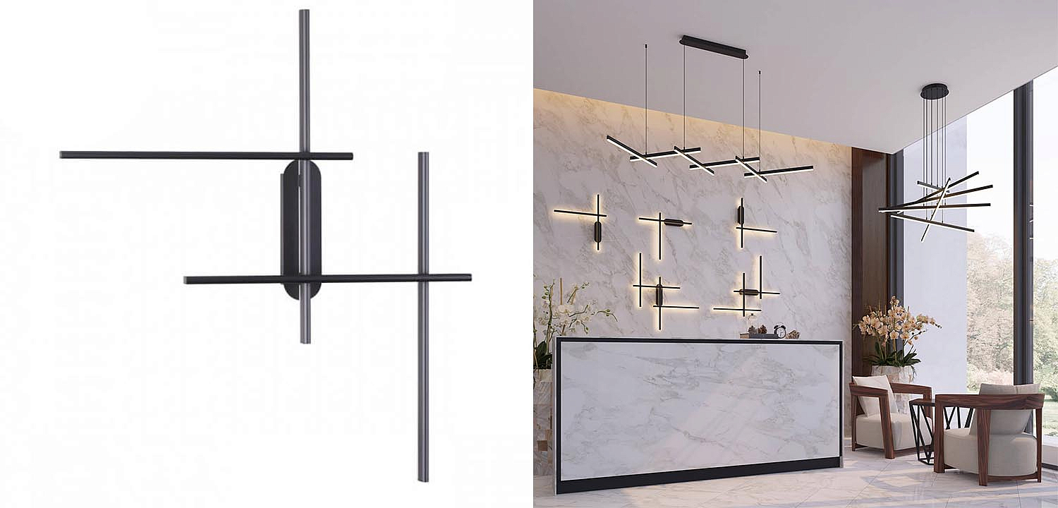 Бра Rolf Four Black Lines Бра Rolf Four Black Lines - Loft-Concept в Барнауле
