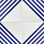 Дизайнерская плитка с узором Квадрат 2 варинант исполнения - 1 | Loft Concept в Барнауле